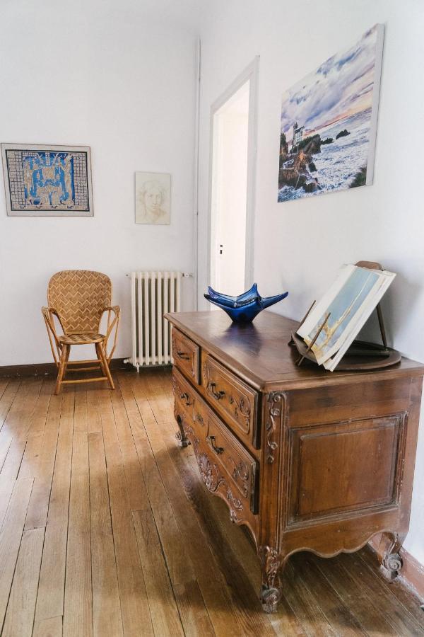 Maison De Maitre Piscine Vue Ocean - 比达尔 外观 照片